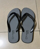 大嘴猴（paul frank）人字拖男士大碼夏季拖鞋戶(hù)外外出防滑耐磨夾趾沙灘鞋 灰  44-45 曬單實(shí)拍圖