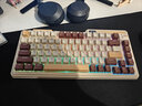 珂芝（KZZI） K75機械鍵盤(pán)有線(xiàn)藍牙無(wú)線(xiàn)三模gasket結構82鍵75配列PBT鍵帽RGB K75V2慕斯-8000mAh 三模無(wú)電量顯示屏 TTC快銀軸V2（游戲推薦） 曬單實(shí)拍圖