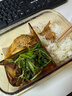 希樂扣Cilock高硼硅耐熱玻璃飯盒上班族帶飯可微波爐便當(dāng)盒保鮮盒 琥珀三隔+包 曬單實拍圖