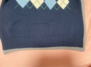 UR2025秋季新款女裝休閑學(xué)院風(fēng)菱格短袖針織衫UYY950063 冷灰 M 曬單實(shí)拍圖