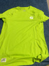輕功專(zhuān)業(yè)跑步短袖T恤呼吸方格馬拉松春夏運動(dòng)健身訓練速干T男女款 【女款】青檸綠 L 曬單實(shí)拍圖