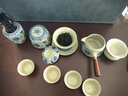 悟茗堂汝窯功夫茶具套裝整套高檔蓋碗茶杯泡茶壺禮盒裝 曬單實拍圖