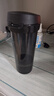 特百惠（Tupperware）水杯杯蓋原裝配件500ml原裝茶韻杯杯蓋防漏水整蓋 炫酷黑500ml杯蓋[送密封圈杯繩 曬單實(shí)拍圖