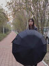 柬渝全自動雨傘大號男女三折抗風(fēng)加厚加固晴雨兩用可定制logo商務(wù)雨傘 12骨UV自動傘-黑色 曬單實拍圖
