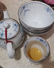 千代源光峰線唐草餐具日本原裝進(jìn)口家用釉下彩陶瓷飯碗面碗湯碗日式小碗 4.7英寸碗 曬單實拍圖