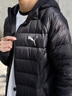彪馬（PUMA）外套羽絨服 2025秋季新款輕薄連帽羽絨服運(yùn)動(dòng)情侶款休閑服外套 672393-01/黑色 男款 M 曬單實(shí)拍圖