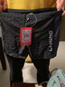 李寧（LI-NING）泳褲男成人平角游泳訓練短褲速干專(zhuān)業(yè)溫泉沙灘褲學(xué)生五分褲新款 LSKS773-1黑灰平角褲 L 【身高165-173體重55-65kg】 曬單實(shí)拍圖