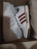 adidas ENTRAP美式校園風(fēng)運動(dòng)少年感復古籃球風(fēng)板鞋男女阿迪達斯 白色/紅色   38 曬單實(shí)拍圖