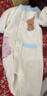babycare【半邊絨】寶寶絨絨爬服秋冬款嬰兒連體衣加絨包屁衣外出服秋冬 小熊米白【柔暖半邊絨/植物抑菌】  推薦室溫8-12℃ 80cm 曬單實(shí)拍圖