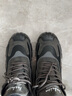 法賓布（fabinbu）輕奢棉鞋男冬季2025新款厚底高幫羊毛加絨保暖鞋防滑雪地靴子男 典雅黑-羊毛內里 40 標準皮鞋尺碼 曬單實(shí)拍圖