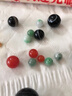金匠利收藏級涼山南紅散珠天然單珠單顆珠子滿肉瑪瑙手串配珠配飾 精品收藏級6MM/滿色滿肉每顆 曬單實拍圖