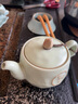 東道汝窯 河南非遺 菩提小茶組 2012年老東道 功夫整套茶具 陶瓷茶壺 菩提小茶組（粉青） 1個(gè) 曬單實(shí)拍圖