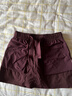 lululemon丨Glyde 女士徒步工裝短裙 LW8AMPS 李子暗紫 XS 曬單實(shí)拍圖