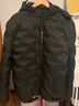 卡度頓特大碼輕薄羽絨服男胖子加肥加大鴨絨外套短款輕便脫卸帽羽絨襖子 黑色 5XL 建議185-200斤 曬單實(shí)拍圖