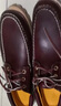 添柏嵐（Timberland）官方男鞋經(jīng)典船鞋牛皮手工縫制樂福鞋偏大|50009 50009W/酒紅色 41 曬單實(shí)拍圖