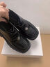 CHERY KALLY輕奢女鞋黑色真皮樂(lè )福鞋女2026新款百搭單鞋小皮鞋女生日禮物 黑色 Black 35 曬單實(shí)拍圖