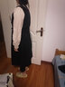 夢瀾鳥高中生成人禮服女學(xué)院風(fēng)成人禮孩禮服高中生紅色小香風(fēng)套裝燈芯絨 黑色 2XL 建議140-165斤 曬單實(shí)拍圖