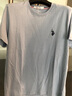 U.S. POLO ASSN.保羅短袖T恤男夏季百搭薄款簡約圓領(lǐng)短袖上衣 白色 2XL 曬單實(shí)拍圖