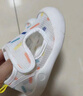 婧麒（JOYNCLEON）寶寶涼鞋嬰幼兒學(xué)步鞋夏季男女兒童鞋子軟底防滑小童透氣網(wǎng)面涼鞋 米色 18 碼【內長(cháng)13.5cm腳長(cháng)12.5cm】 曬單實(shí)拍圖