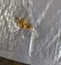 XMCK老鳳凰999黃金足金四葉草耳釘女士款愛心四葉草時尚潮流寓意美好 10mm 曬單實拍圖
