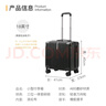SUKESI行李箱次日達輕便小型登機箱結實(shí)耐用旅行箱學(xué)生萬(wàn)向輪密碼拉桿箱 經(jīng)典雅黑 18英寸 3節拉桿 曬單實(shí)拍圖