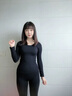 莫代爾德絨秋衣秋褲包領(lǐng)保暖內(nèi)衣女生秋冬季高彈柔軟打底衣套裝 【616】女淺粉-包領(lǐng) L 曬單實拍圖