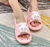 土豆屋（TUDOUWU）土豆屋兒童拖鞋男女童浴室內漏水防滑洗澡速干寶寶涼拖 小兔24碼 曬單實(shí)拍圖