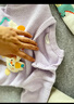 巴拉巴拉童裝嬰兒毛衣寶寶冬季打底衫兒童針織衫套頭毛衫男童女童 粉紫70013 100 cm 曬單實(shí)拍圖