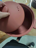 曼遠宜興紫砂鍋燉鍋【純紫砂】耐高溫家用燃氣專(zhuān)用湯鍋煲仔飯沙鍋湯煲 精品紫砂鍋 5L 曬單實(shí)拍圖