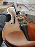 克莉絲蒂娜（Christina）V04手工實(shí)木小提琴初學(xué)入門(mén)專(zhuān)業(yè)考級進(jìn)階兒童成人樂(lè )器4/4啞光 曬單實(shí)拍圖
