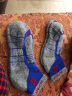 伯希和户外运动徒步袜男女吸汗中筒袜子抑菌篮球登山袜16843502中花灰M 实拍图