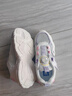 米菲童鞋女童運動(dòng)鞋2025新款春秋防滑輕便透氣百搭休閑白鞋兒童跑步鞋 白淺紫 /(革面-腳長(cháng)+1cm=鞋內長(cháng)) 34 鞋內長(cháng)21.9cm 曬單實(shí)拍圖