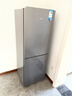 華凌美的冰箱出品185雙門兩門家電冰箱小型家用租房節(jié)能低音二門雙溫冷凍冷藏小型冰箱宿舍小型HR-185 灰色 曬單實(shí)拍圖
