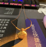 世紀緣珠寶桃花瓶古法黃金吊墜輕奢時(shí)尚百搭足金掛墜生日禮物送女友 6.26g【配繩小版】 曬單實(shí)拍圖