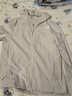 北面（The North Face）【溯水系列】防曬衣UPF40+女Zephyr輕薄可打包防水25春夏8BW9 QLI/沙丘白 L /165 曬單實(shí)拍圖