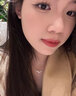 憶瑾s999足銀三生有杏項鏈女韓版時尚小清新杏葉氣質(zhì)鎖骨鏈情人節(jié)禮物 【贈證書】S999足銀-白金色 曬單實拍圖