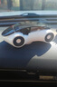 羽俙碧創(chuàng  )意車(chē)模型儀表盤(pán)車(chē)用手機支架橫擺件屏豎屏旋轉導航車(chē)載支架通用 跑車(chē)天鵝白支架 曬單實(shí)拍圖