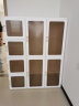 蚂蚁盒子（MAYIHEZI）免安装可折叠塑料成人简易衣柜出租房防尘防潮大容量 12格8门2挂 实拍图
