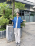 名創(chuàng)優(yōu)品（MINISO）牛仔襯衫男2025新款男士純棉水洗淺藍(lán)色長(zhǎng)袖春秋款薄款百搭外套潮 【100%純棉】淺藍(lán) XL /180(不起球不掉色) 曬單實(shí)拍圖