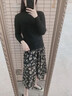 秋冬高領(lǐng)加絨毛衣女加厚一體絨打底衫內搭保暖上衣外穿修身針織衫 黑色 加絨 【高領(lǐng)一體絨】 L 【建議105~115斤】 曬單實(shí)拍圖