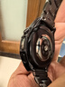 HUAWEI WATCH 5 46mm基礎款深錆色不銹鋼表殼蒼穹黑氟橡膠表帶首創(chuàng  )X-TAP智感窗鴻蒙AI腕上小藝eSIM通信 曬單實(shí)拍圖