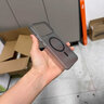 飛利浦（PHILIPS）適用小米17promax手機(jī)殼適用Xiaomi17pro保護(hù)套小米15/14/13ultra磨砂冰霧冰透磁吸瓦楞紋防滑外殼 【透黑】磁吸冰霧殼丨磨砂半透 小米17promax 曬單實(shí)拍圖