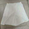 逸陽(yáng)涼感四分白色短褲女夏季新款褲子休閑垂感高腰A字黑色五分褲 白色 27 曬單實(shí)拍圖