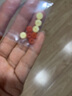 匯多緣天然蜜蠟隔片6mm手串小配件琥珀墊片隔珠算盤珠配飾 直徑5*厚2mm【1顆】 曬單實(shí)拍圖
