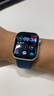 Apple/蘋(píng)果 Watch Series 10 智能手表GPS款42毫米銀色鋁金屬表殼丹寧色運動(dòng)型表帶S/M MX1J3CH/B 曬單實(shí)拍圖
