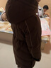 艾萊依（ERAL）長(cháng)款羽絨服女新款加厚連帽韓版設計感鴨絨冬季過(guò)膝外套羽絨服 【升級版】蜜茶棕-1 S 155【建議80-110斤】 曬單實(shí)拍圖