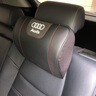 適用于奧迪a6l汽車(chē)頭枕q7車(chē)載a3靠枕q5護頸枕a8l記憶棉腰靠a4用品 頭枕 黑色奧迪一個(gè) 曬單實(shí)拍圖