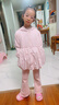 戴維貝拉（DAVE＆BELLA）兒童連帽上衣2025秋裝新款防水小童外套女童衣服甜美女寶寶外衣 花朵印花【現貨】 120 cm（建議身高110-120cm） 曬單實(shí)拍圖