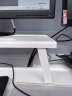 得力（deli）显示器支架 显示器增高架电脑桌散热架 台式简易长条桌白色 90002 实拍图