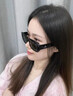 Calvin Klein墨鏡太陽鏡CK復古小框時尚潮流開車遮陽眼鏡貓眼男女款節(jié)日送禮物 CKJ23602SLB-003-5319 曬單實拍圖